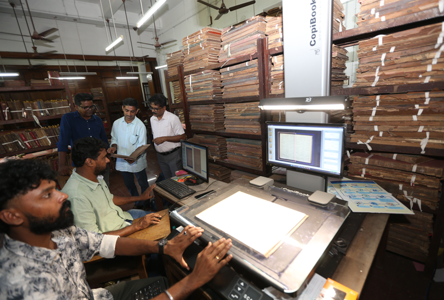 മദ്രാസ് യൂണിവേഴ്സിറ്റി ലൈബ്രറിയിലെ കേരളരേഖകൾ ഡിജിറ്റൈസ് ചെയ്യുന്ന പദ്ധതിക്ക് തുടക്കമായി